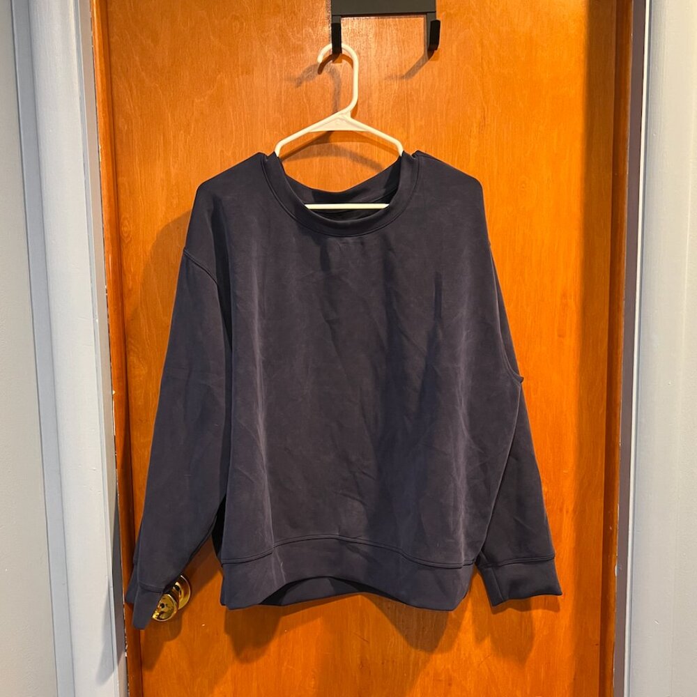 A New Day Navy Blue Crewneck Sweatshirt – Size XXL